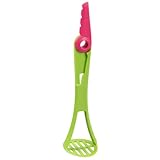 COMPOSITION : Plastique Fackelmann 42070 Ustensile de cuisine 4 en 1 pour avocat, ustensile pour avocat, couteau avocat, ustensile verrine avocat crevette, Plastique, Vert, Rose, 17,5 x 5 x 6,5 cm