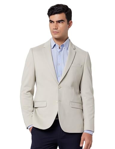 Image of Peter England Men's Formal Premium Textured Blazer