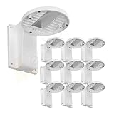 DS-1258ZJ WM110 Indoor CCTV Wall Mount Bracket for Select Hikvision Fixed Lens Dome IP Camera DS-2CD21x2 [10 Pack]