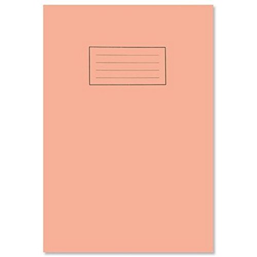 shop inc Orange A4 Squared Mathe Schule Hefte 3er-Pack