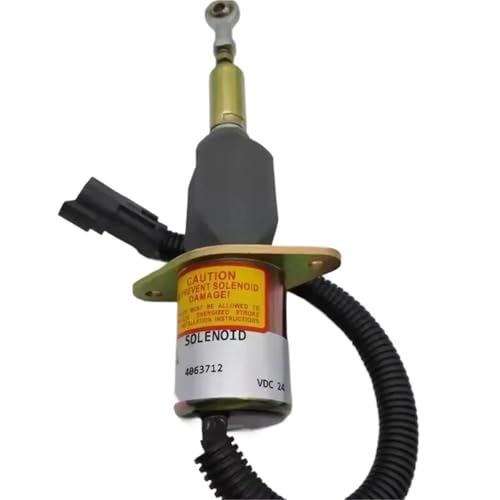 Solénoïde d'arrêt de carburant 24V 4063712 pour commande PC360-7 - 3