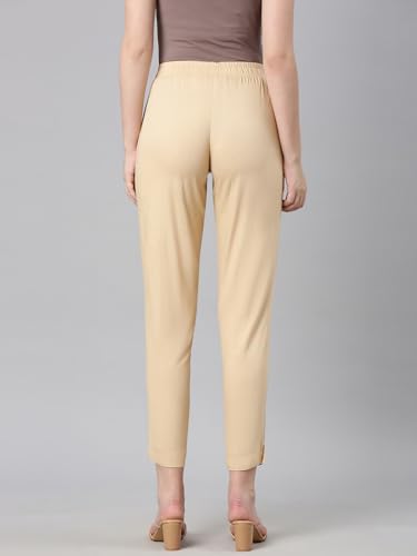Image of TWIN BIRDS Women Viscose Cotton Kurti Pants | Stretch Ethnic Daily Trousers