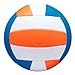 Baden | Softlight VXT2 | No Sting FlexFoam Cover | Youth Oversized Training Volleyball | K-5 Youth Players | 20% Larger + Lighter | Orange/Blue/White | Official Ball of BYOP