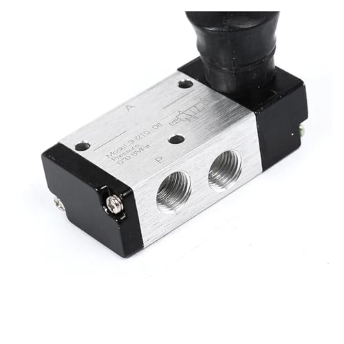 Válvula manual neumática 2 posiciones 5 vías 4H410-15 con conectores 5