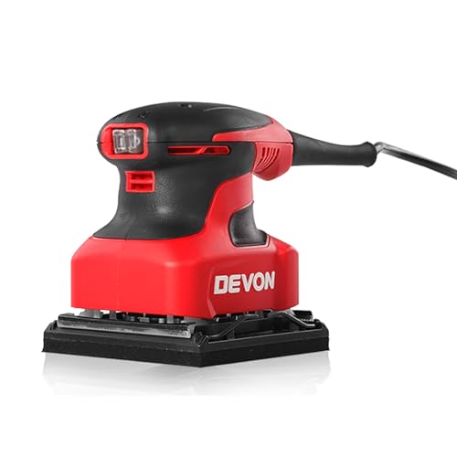 Multi-Function Detail Sander,1/4 Sheet Sander (Tool Only),13500 OPM,electric sanders for wood，Squared Orbital Finishing Sheet Sander,For wood polishing and sanding，220W