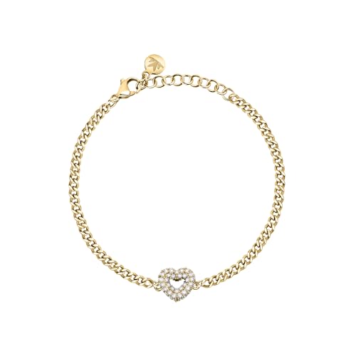 Image of Morellato INCONTRI SAUQ17 Women's Bracelet Made of Brass, Steel, Crystals, one size, Metal, No Gemstone