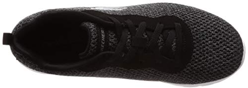 Skechers Dynamight 2.0 - Quick Concept, Tênis, Feminino, Preto/Branco, 35