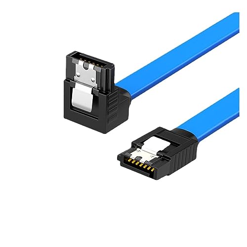 Cable SATA 3.0 para Disco Duro SSD HDD 0.4m Azul