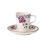 Hochwertiges Porzellan Villeroy & Boch 10-4152-1410 Artesano Provençal Lavendel Mokka-/Espressotasse 2tlg. Premium Porzellan, mehrfarbig