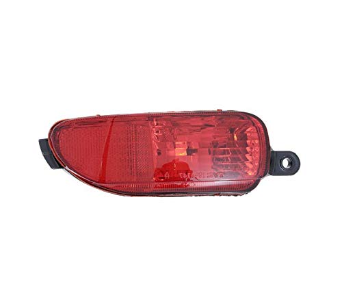 Feu arrière gauche compatible avec Opel Corsa C 2000 2001 2002 2003 VT1008L côté conducteur, feu arrière gauche rouge