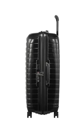 Image of Samsonite Proxis 75 cm Large Check-in Polypropylene (PP) 8 Wheels Spinner Hard Luggage /Suitcase /Trolley Bag for Travel (Black)