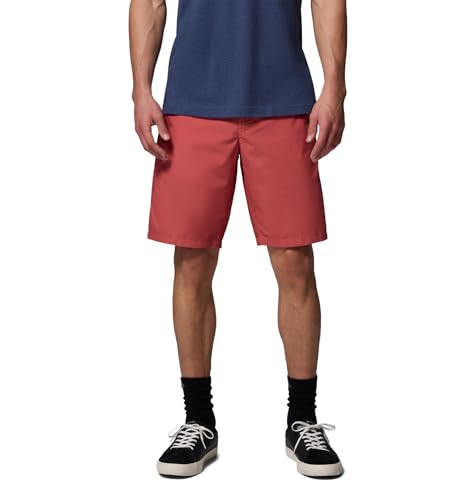 Columbia Men's Washed Out Hiking Short, Washed Red, 44 x 8