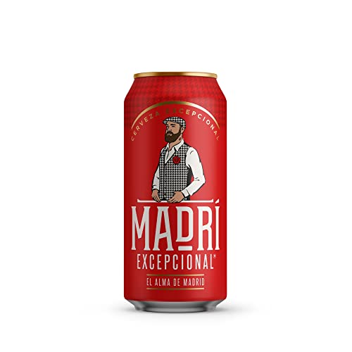 Madri Excepcional Lager Beer 24 x 440 ml (cans)