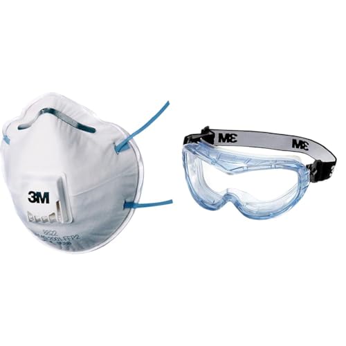 Masque FFP2 anti-poussière pour éviter la buée avec les lunettes de sécurité Fahrenheit