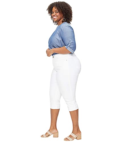 NYDJ Women's Plus Marilyn Crop Cuff Jean In Cool Embrace Denim