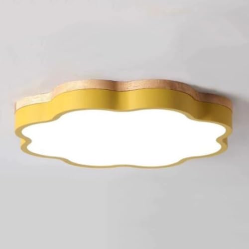 Plafonnier créatif Nordique avec éclairage LED uniforme pour chambre - 2