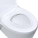 10 Pack Disposable Toilet Seat Covers for Travel Toilet Seat Mat Portable Disposable Toilet Seat Covers for Outing Hotel Hospital Public Toilet (Individual Package)