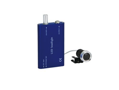 Best Dental Lampe frontale LED, orale, à clipser pour loupes chirurgicales médicales, bleue Cover