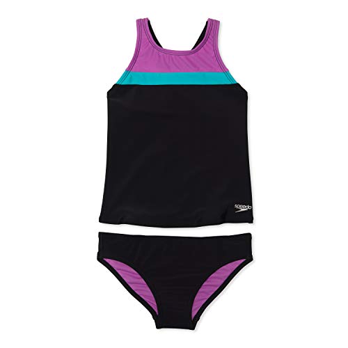 Image of Speedo Girls Swimsuit Two Piece Tankini Thick StrapTankini Set