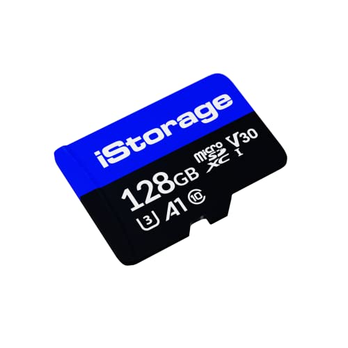 iStorage microSD Card 128GB, Blue