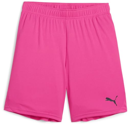 PUMA - Juniors Teamgoal Shorts, Color Fluro Pink PES/Black, Size: Large