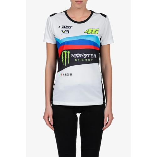 Valentino Rossi T-Shirt VR46 WRT Line,Femme,Noir,M