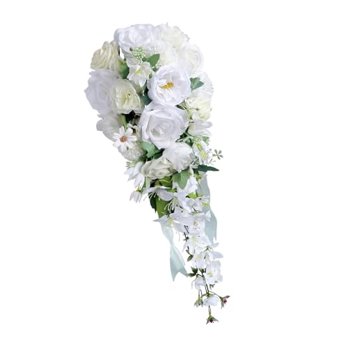 Bouquet de mariage artificiel fait main : fini les fleurs fanées en photo
