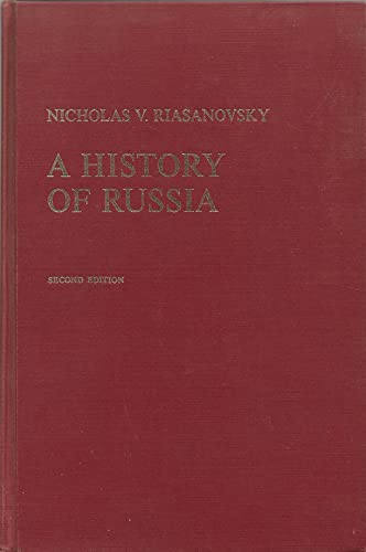 A history of Russia B0006BZ4W2 Book Cover