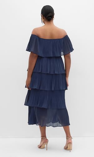 Image of City Chic Women's Plus Size Night Garden Dress
