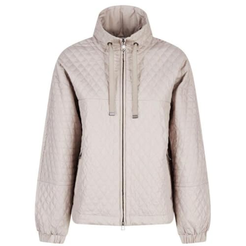 Geox W Meleda Short Jkt una cazadora beige ideal para paseos urbanos