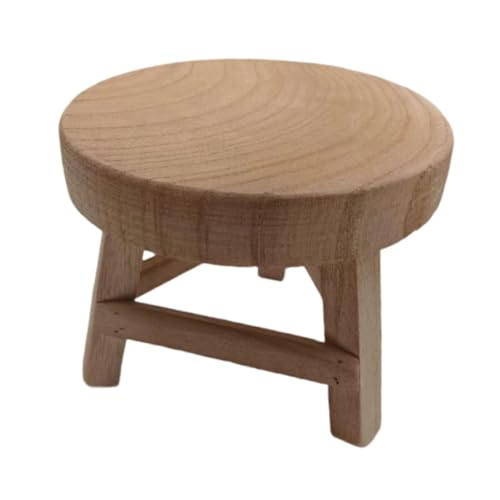 Support rond en bois pour plantes de salon protège parquet et sol - 8