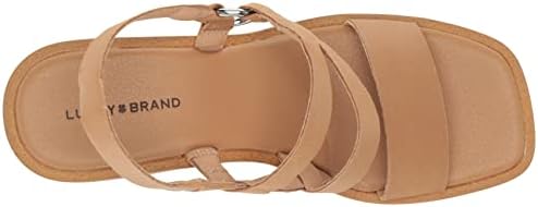 Lucky Brand Women's Marselina O-Ring High Heel Sandal Heeled, Tan, 6.5 | Image 4