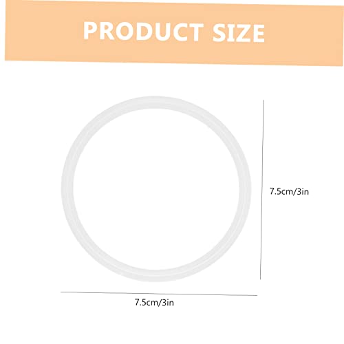 Silicone Rings for Vacuum Sealing Wide Bottles