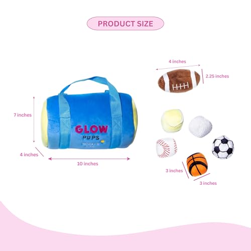 Set de Juguetes Glow Pups para Perros - 7 Piezas miniatura 2