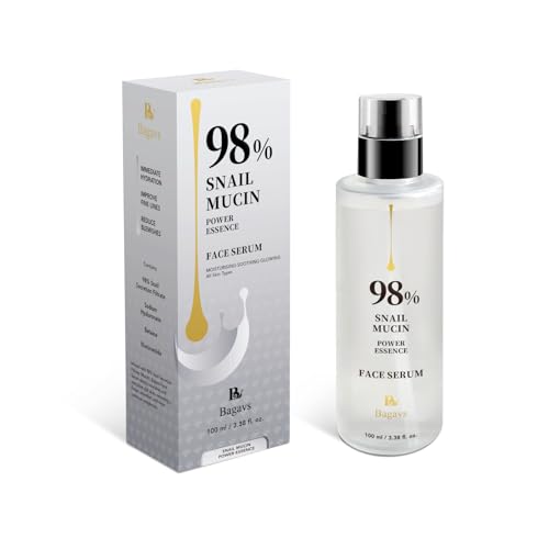 Serum Facial 98% Snail Mucin de Baba de Caracol,Colágeno Hidroliz...