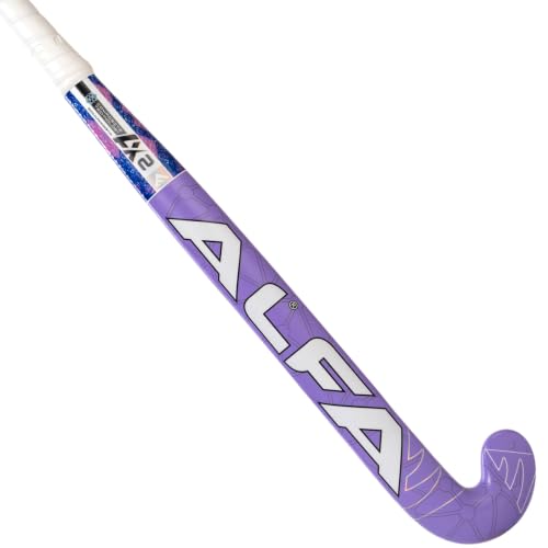 ALFA AX2 Composite Hockey Stick 37 Inches Purple - Image 2