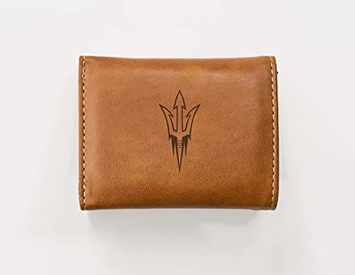 Image of Rico Industries NCAA Laser Engraved Trifold Laser Engraved Tri-Fold Wallet - Men's Accessory