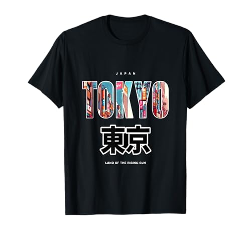 Manga Tokyo Anime japonés Merch Kawaii para hombres, mujeres y niños Camiseta