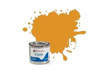 Humbrol Model Paint - AA0597 No 54 Brass - Metallic - Tinlet No 1 (14ml), Enamel Touch Up Paint for Models, Plastic, Metal, Wood, Glass, Ceramics