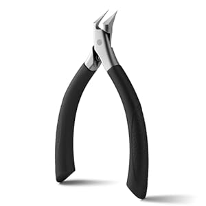 FVION Nagelzange Schwarz Gerade Klinge