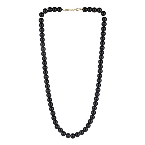 See full amazon price history chart for instaZONE 8mm Pearl Necklace for Men or Women Black Round Pearl Necklace Pearl Choker Necklace Fashion Jewellery for Men and Women instaZONE 8mm Pearl Necklace for Men or Women Black Round Pearl Necklace Pearl Choker Necklace Fashion Jewellery for Men and Women (B0C7LRX961) Amazon Price History, Amazon Price Tracker