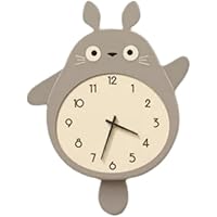Amazon.co.jp: aelah トトロ 時計 可愛いキャラクターデザイン 振り子