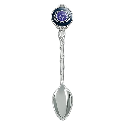 Star Trek United Federation of Planets Logo Novelty Collectible Demitasse Tea Coffee Spoon