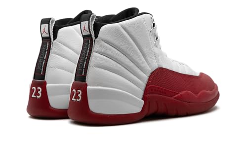 Retro Air Jordan 12 - White, Black, Varsity Red by Nike3