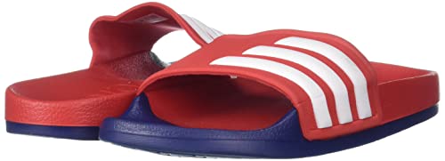 Image of Adidas Unisex ADILETTE TND Synthetic Swim Slide SCARLE /FTWWHT /DKBLUE | FWZ60