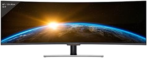LC-Power onitor Gaing Curvo da 49'',144 Hz, QLED-VA, 32
