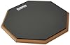 Evans RF12D RealFeel - Drum Practice Pad - Drum Pad - Drummer Practice Pad - Gum Rubber & Neoprene, 2 Sided, 12 Inch, Gray #3