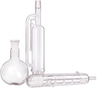 FZN Glass Soxhlet Apparatus Complete Set || Soxhlet Apparatus With Extractor || Soxhlet Apparatus With 500 Ml Flask and 250 Ml extractor ||