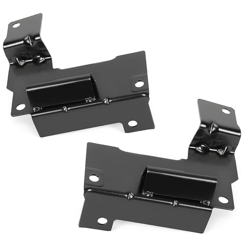 KUAFU 2Pcs Front Bumper Brackets Compatible with 2002-2006 Chevy Chevrolet Avalanche 1500/2500 & 2003-2007 Silverado 1500 2500 3500 HD Classic Replace for 15059654 15059655 GM1067167 GM1066167 by KUAFU - Used condition - Image 7
