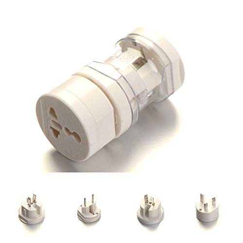 50pcs All In One Power Plug Adapter Universal European EU US AU Australian UK AC Travel Adapter Electrical Charger Socket Outlet